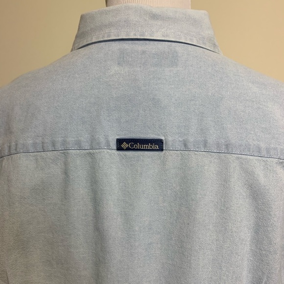 Columbia Chambray Halifax Top Size L - Picture 4 of 9